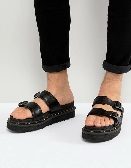 Dr. Martens Dr Martens | Unisex Blended Fabrics Street Style Plain Sport Sandals 11 Dr. Martens Dr Martens | Unisex Blended Fabrics Street Style Plain Sport Sandals - Image 9