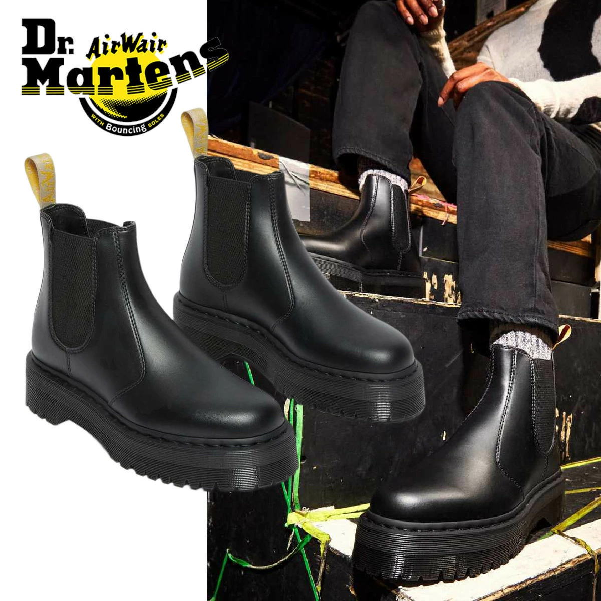 Dr. Martens Dr Martens | Studded Leather Street Style Boots 2 Dr. Martens Dr Martens | Studded Leather Street Style Boots